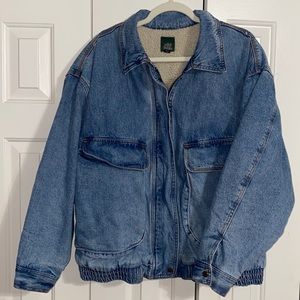 Warm jean jacket!